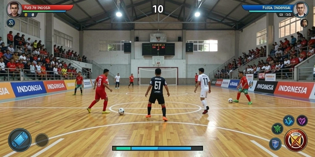 Tangkapan layar petualangan seru di level menantang.