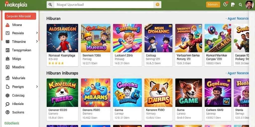 Koleksi item dan power-up yang menarik.